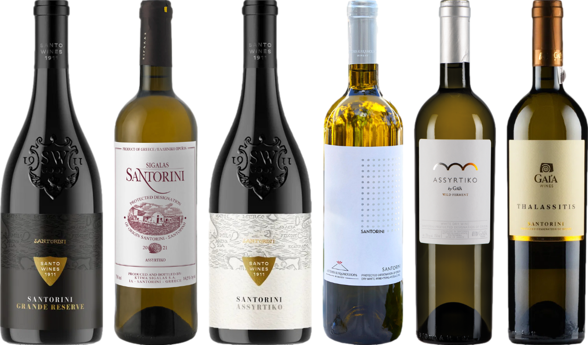 Coffret Dégustation Premium Assyrtiko Santorini