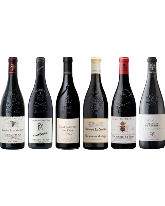 Coffret Dégustation Premium Chateauneuf du Pape