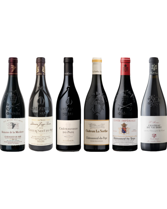 Coffret Dégustation Premium Chateauneuf du Pape