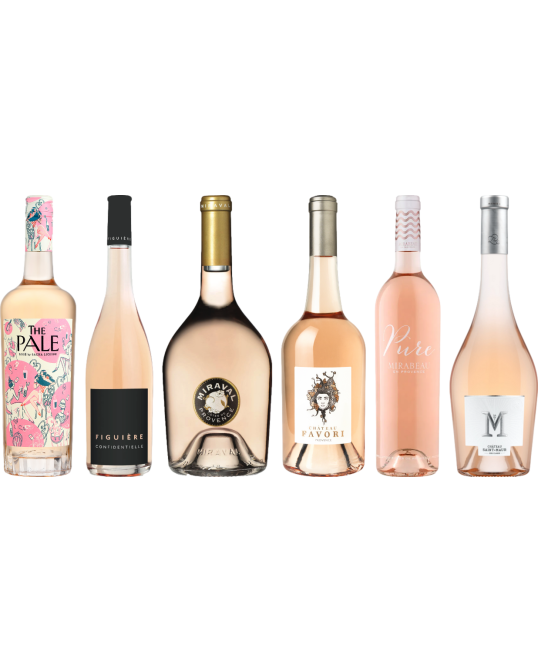 Coffret Dégustation premium Rosé de Provence