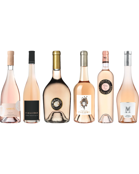 Coffret Dégustation premium Rosé de Provence