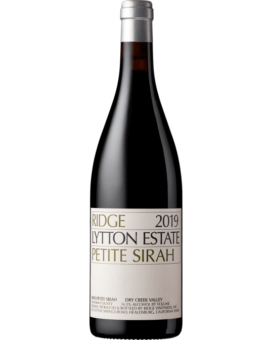 Ridge Lytton Estate Petite Sirah 2019