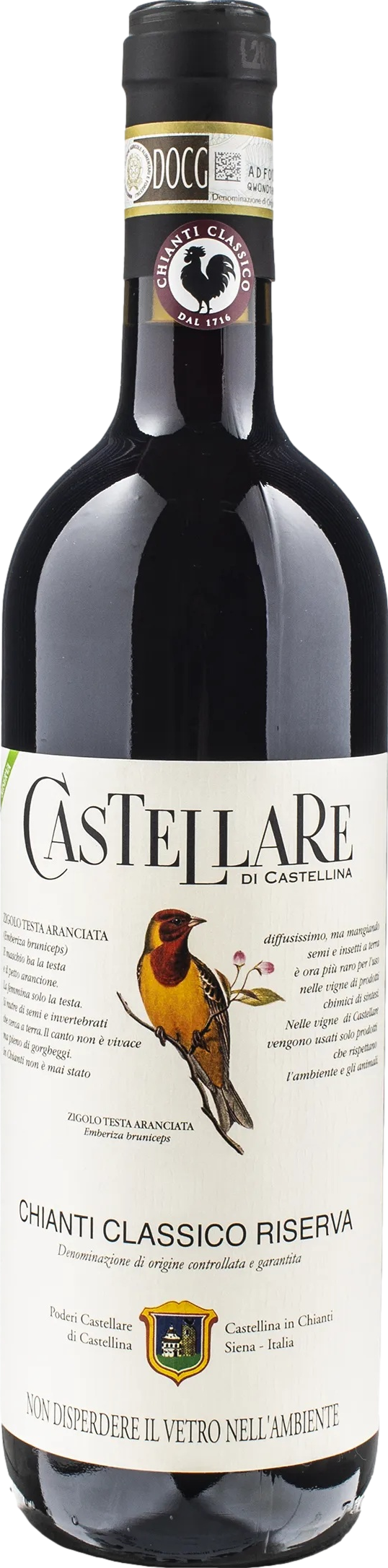 image du vin Chianti Classico Docg Castellare di Castellina