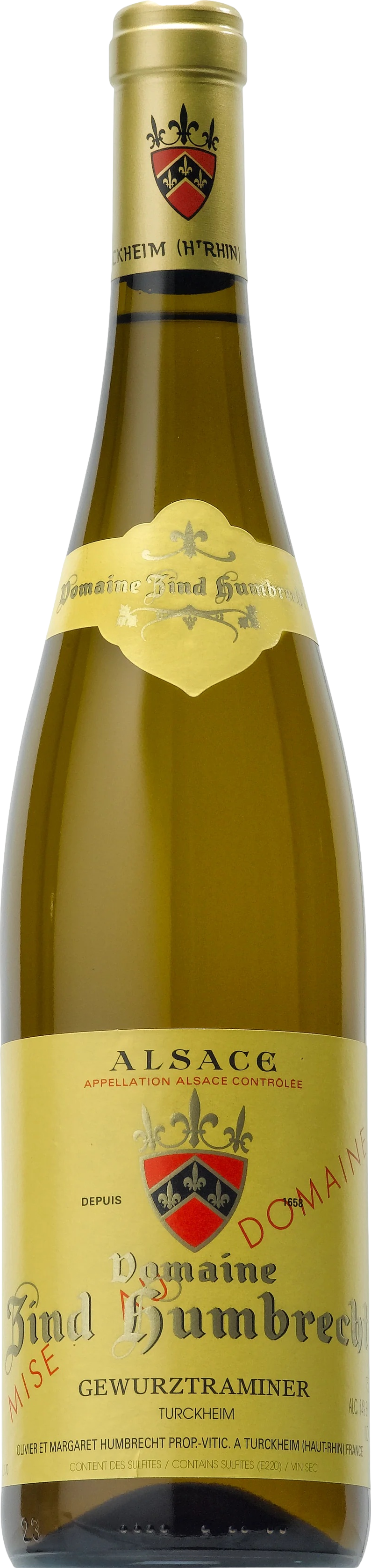 image du vin Gewurztraminer Turckheim