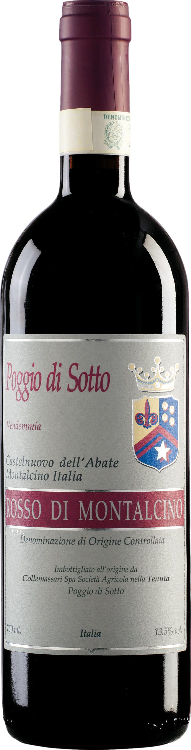 photo du vin Rosso di Montalcino Doc Poggio di Sotto