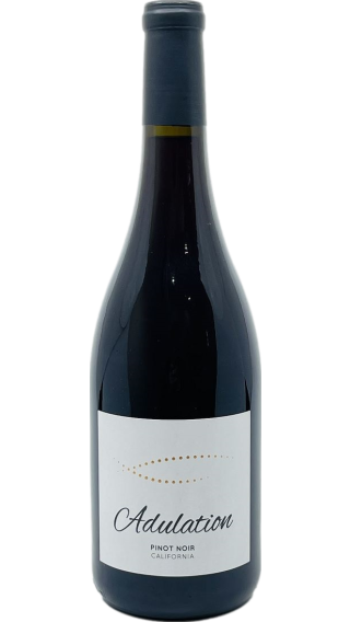 Bottle of Adulation Pinot Noir 2021 wine 750 ml