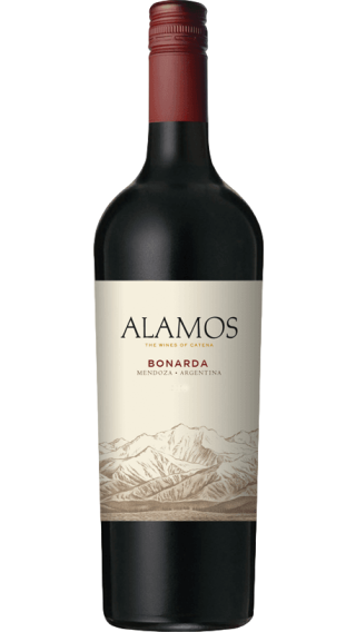 Bottle of Catena Zapata Alamos Bonarda 2019 wine 750 ml