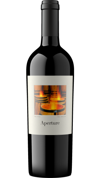 Bottle of Aperture Red Blend 2017 wine 750 ml