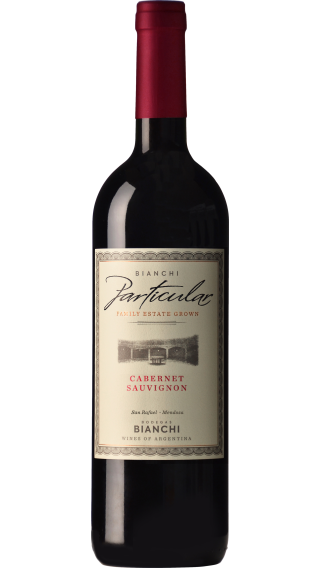 Bottle of Bodegas Bianchi Particular Cabernet Sauvignon 2019 wine 750 ml