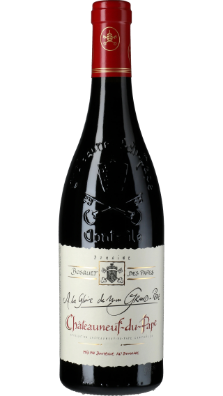 Bottle of Bosquet des Papes A la Gloire de Mon Grand Pere Chateauneuf Du Pape 2022 wine 750 ml