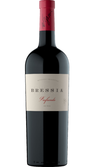 Bottle of Bressia Profundo 2018 wine 750 ml