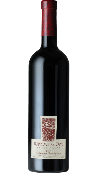 Bottle of Burrowing Owl Cabernet Sauvignon 2017 wine 750 ml