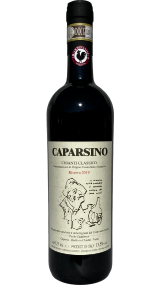 Bottle of Caparsa Caparsino Chianti Classico Riserva 2019 wine 750 ml