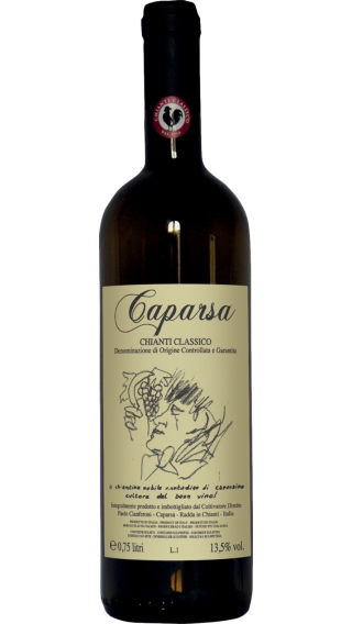 Bottle of Caparsa Chianti Classico 2019 wine 750 ml