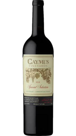 Bottle of Caymus Special Selection Cabernet Sauvignon 2019 wine 750 ml