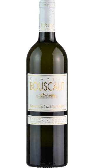 Bottle of Chateau Bouscaut Blanc 2015 wine 750 ml