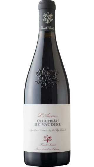 Bottle of Chateau de Vaudieu Chateauneuf du Pape L'Avenue 2022 wine 750 ml