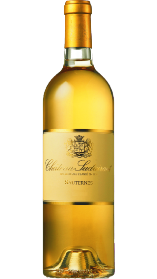 Bottle of Chateau Suduiraut 2014 wine 750 ml