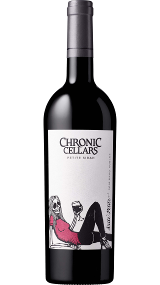 Bottle of Chronic Cellars Suite Petite 2022 wine 750 ml