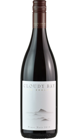 Bottle of Cloudy Bay Pinot Noir 2020 wine 750 ml