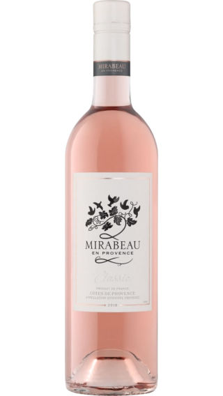 Bottle of Mirabeau Classic Provence Rose 2021 wine 750 ml