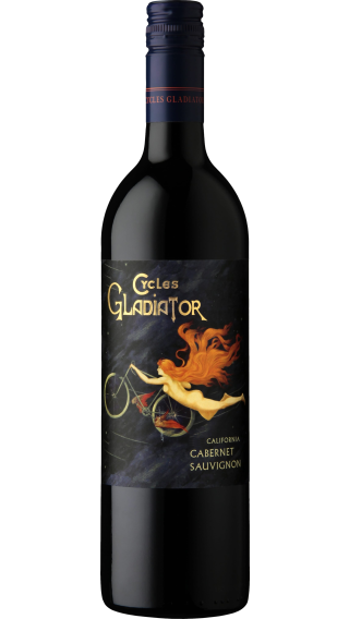 Bottle of Cycles Gladiator Cabernet Sauvignon 2019 wine 750 ml