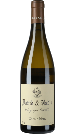 Bottle of David & Nadia Chenin Blanc 2020 wine 750 ml