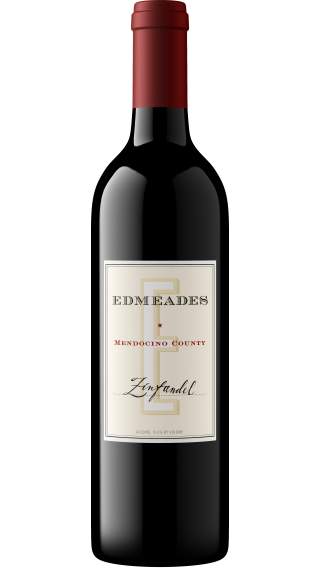 Bottle of Edmeades Mendocino Zinfandel 2022 wine 750 ml