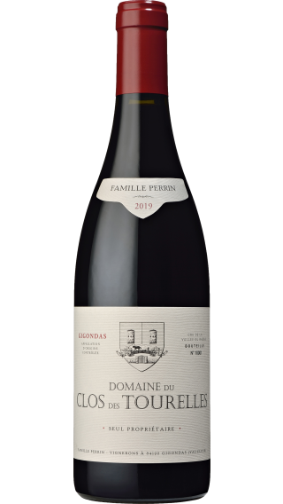 Bottle of Famille Perrin Domaine du Clos des Tourelles Gigondas 2019 wine 750 ml