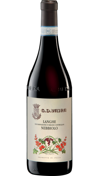 Bottle of G.D. Vajra Langhe Nebbiolo 2023 wine 750 ml