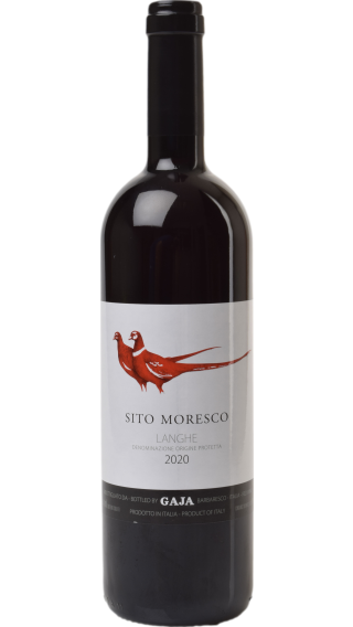 Bottle of Gaja Sito Moresco 2020 wine 750 ml