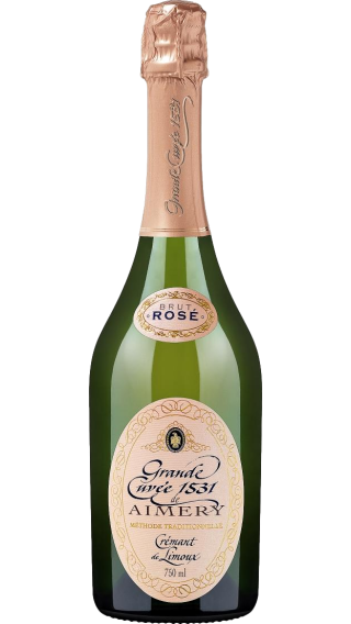 Bottle of Grande Cuvee 1531 Cremant de Limoux Rose Brut wine 750 ml