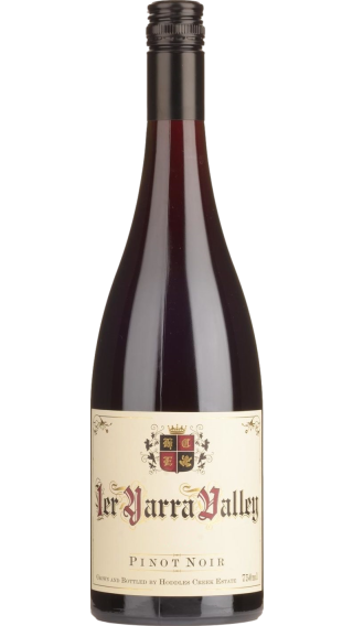 Bottle of Hoddles Creek 1er Yarra Valley Pinot Noir 2021 wine 750 ml