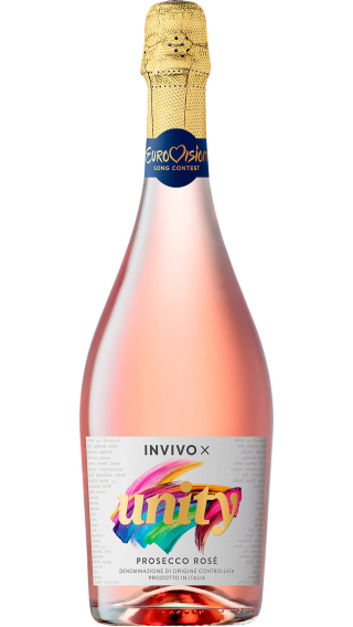 Bottle of Invivo X Unity Prosecco Rose wine 750 ml