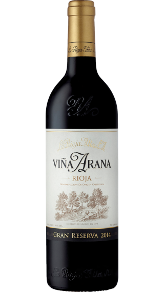 Bottle of La Rioja Alta Gran Reserva Vina Arana 2014 wine 750 ml