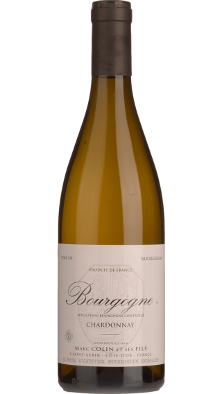 Bottle of Marc Colin et Fils Bourgogne Chardonnay 2022 wine 750 ml