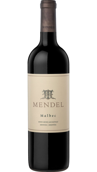 Bottle of Mendel Malbec 2020 wine 750 ml