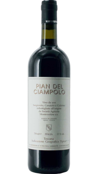 Bottle of Montevertine Pian del Ciampolo 2021 wine 750 ml