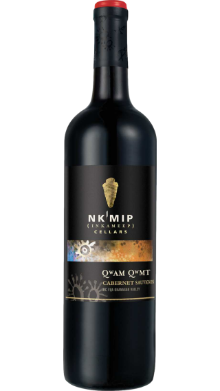 Bottle of Nk Mip Cellars Qwam Qwmt Cabernet Sauvignon 2019 wine 750 ml