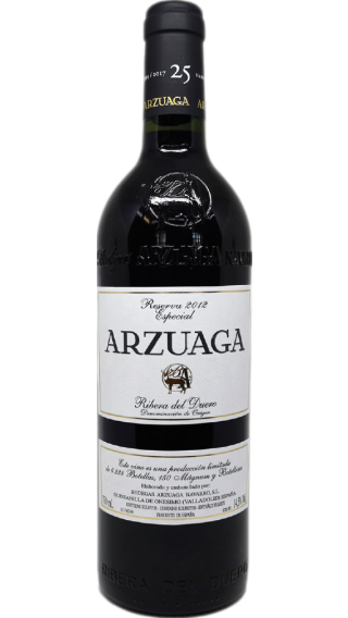 Bottle of Arzuaga Reserva Especial 2019 wine 750 ml