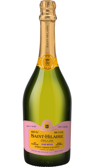 Bottle of Saint Hilaire Cremant de Limoux Rose  wine 750 ml