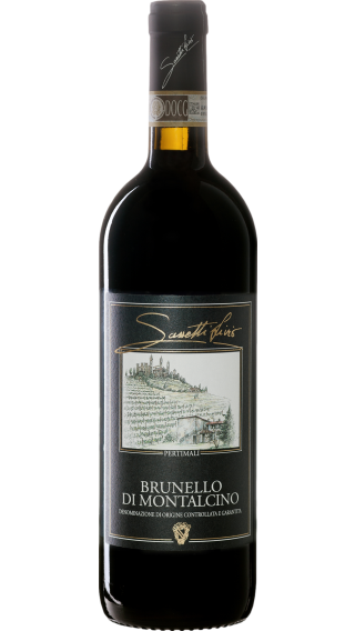 Bottle of Sassetti Livio Pertimali Brunello di Montalcino 2018 wine 750 ml