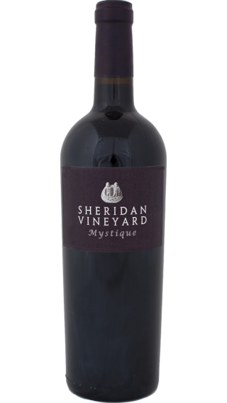 Bottle of Sheridan Vineyard Mystique 2019 wine 750 ml