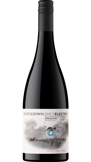 Bottle of Thistledown She's Electric Grenache 2021 wine 750 ml