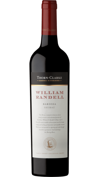 Bottle of Thorn Clarke William Randell Shiraz 2017 wine 750 ml