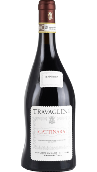 Bottle of Travaglini Gattinara 2020 wine 750 ml