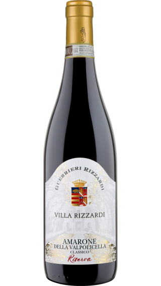 Bottle of Villa Rizzardi Amarone Della Valpolicella Riserva 2019 wine 750 ml