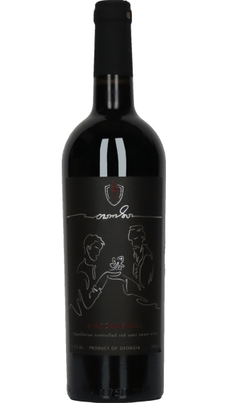 Bottle of Vine Ponto Kindzmarauli 2020 wine 750 ml