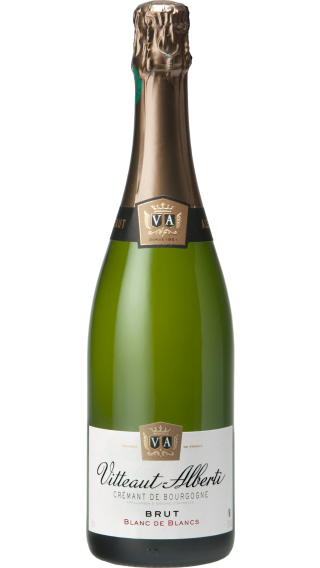 Bottle of Vitteaut-Alberti Cremant de Bourgogne Blanc de Blancs Brut wine 750 ml