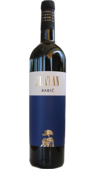 Bottle of Zlatan Otok Babic 2018 wine 750 ml